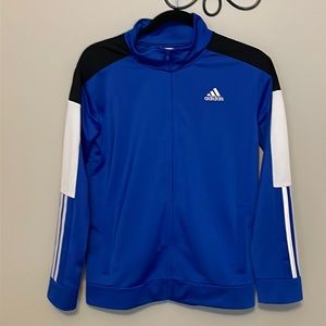 Adidas older boy soccer zip up
